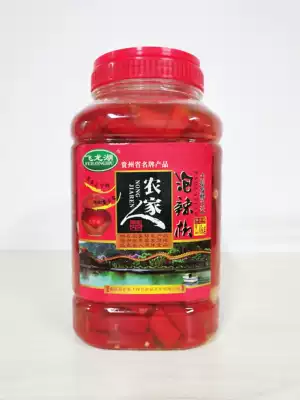 Feilong Lake Farmers Pepper Spicy and Spicy Guizhou Special Products Small Fried Hot Pot Pastor Pepper 2400G