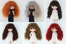 Blythe doll doll wig has Liu Hai soft wire bubble noodle hair collection just wig without head shell