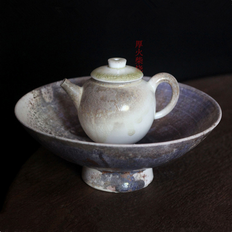 Thick Fire-Resistant Jingdezhen Chinese-Style Handmade Ceramic Vintage Teapot Stand, Dry Brewing Tea Tray, Dry Brewing Platform, Teapot Care Tray, Teapot Holder Thick Fire-Resistant Jingdezhen Chinese-Style Handmade Ceramic Vintage Teapot Stand, Dry Brewing Tea Tray, Dry Brewing Platform, Teapot Care Tray, Teapot Holder