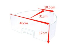 Suitable for Siemens Bosch Boxihua refrigerator refrigerated fresh-keeping fruit and vegetable box drawer storage box new accessories
