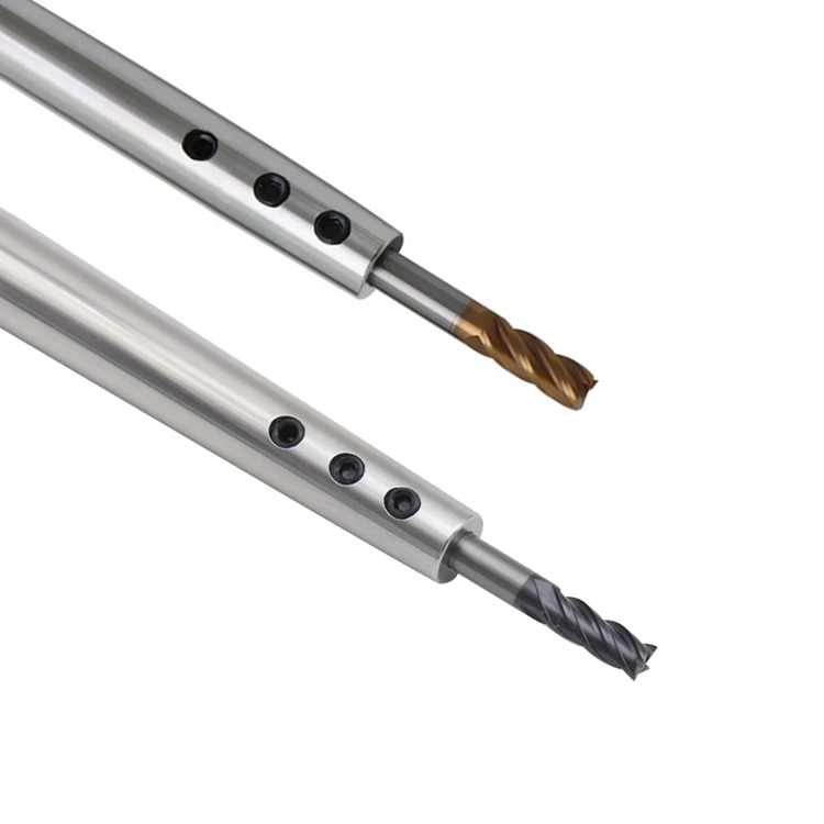 High precision side solid small diameter extension rod Straight shank Side solid extension rod Deep cavity machining Seismic milling cutter extension tool rod