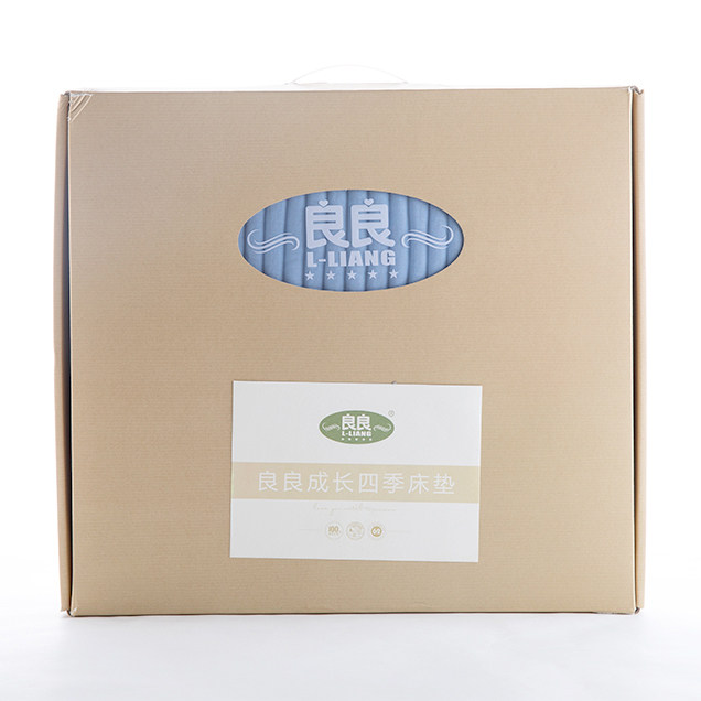 Liangliang growth four seasons bedding Cassia Mengji particles Autumn and winter bedding baby thickened foldable mat