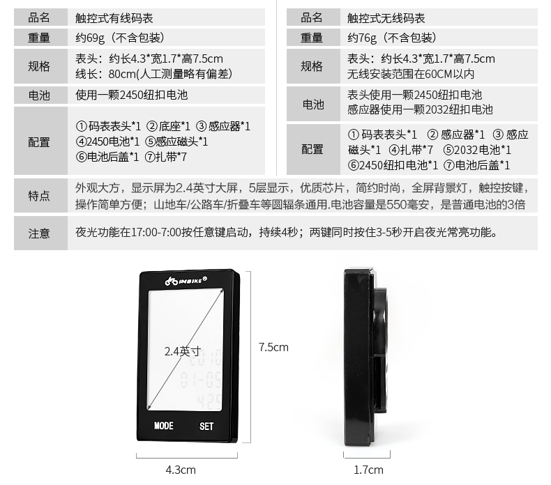 Tableau de bord vélo INBIKE - Ref 2422127 Image 12
