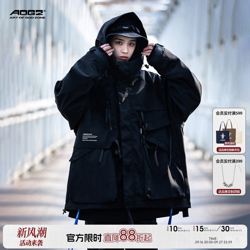 Aogz Work Jacket for Men, 2026 New Style Jacket, Autumn and Winter, Very Stylish for Women, Thickened Three-In-One Outdoor Jacket Aogz Work Jacket for Men, 2026 New Style Jacket, Autumn and Winter, Very Stylish for Women, Thickened Three-In-One Outdoor Jacket