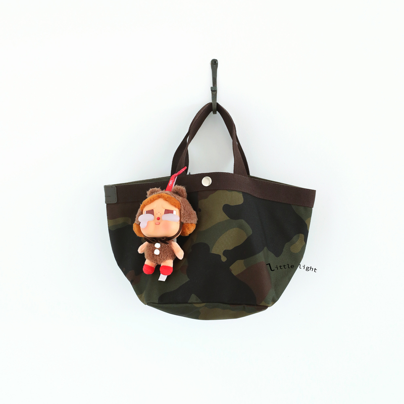 French Niche Camouflage Hand-Held Tote Bag, Classic Waterproof Commuter Handbag