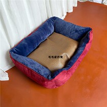  Winter heightened and thickened 4-season medium-sized kennel export US single-height fence nest mat