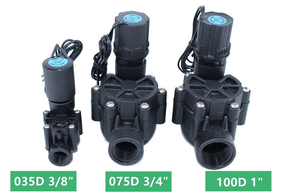 Farmland automatic sprinkler irrigation villa irrigation intelligent control irrigation solenoid valve 3 minutes 6 minutes 1 inch