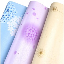 (Foot 10 meters) waterproof wallpaper romantic dandelion furniture wardrobe renovation sticker dormitory bedroom wallpaper self-adhesive