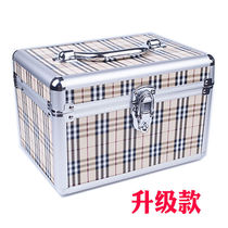 Technician toolbox aluminum alloy cosmetic case storage box ear pedicure Pedicure Foot Bath treatment upper Bell nail large suitcase
