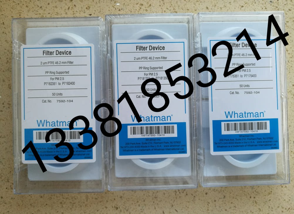 Cytiva WHATMAN思拓凡PM2.5用聚四氟乙烯PTFE滤膜7592-104