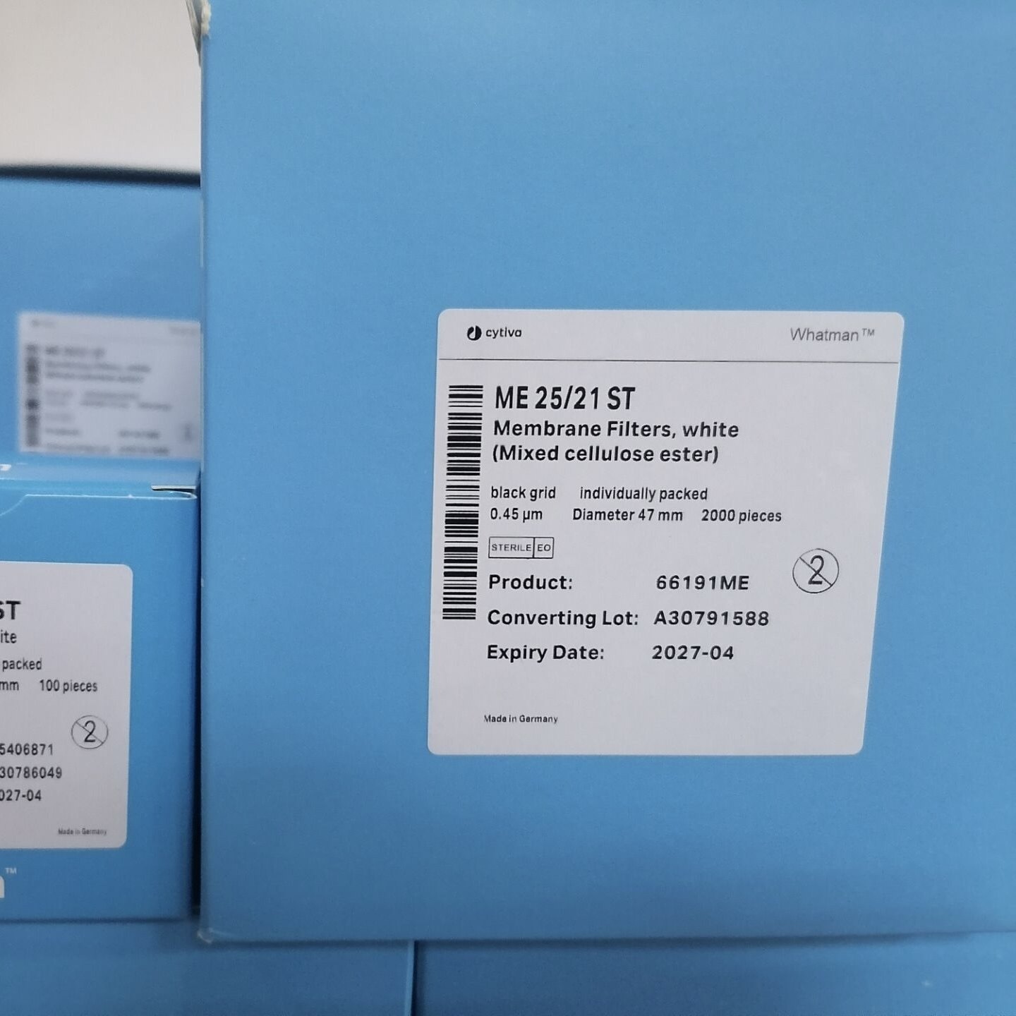 PALL颇尔66191ME GN-6过滤膜47mm 0.45um孔径无菌Cytiva WAHTMAN