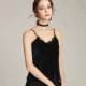 Camisole nữ chạm đáy gợi cảm mùa thu đông cộng với nhung vàng mặc bên trong ren rộng quần áo rộng hàng đầu áo nữ