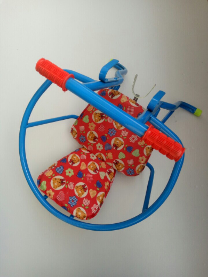 Bicycle child seat Front and rear dual-use baby front safety seat Baby front hanging chair Front hanging basket