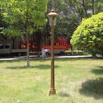 Street light Outdoor light Garden light Landscape light Single-head high pole light Waterproof lawn light European-style household garden light pole