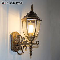 European outdoor waterproof wall lamp creative balcony aisle lamp retro wall lamp corridor staircase lamp garden lamp