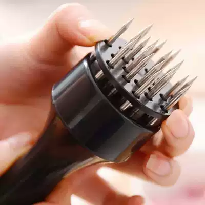 Tender cured meat hammer tie pigskin household tools nail loose meat needle punch round slapping meat hammer buckle meat practical kitchen