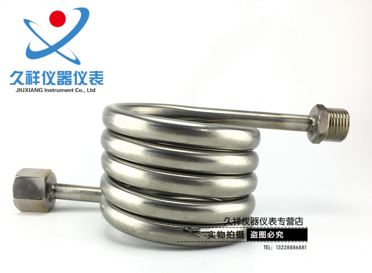 Stainless steel buffer tube 5 rings bending pipe multi-ring pressure meter bending pressure M20 * 1 5 profiled condensing pipe