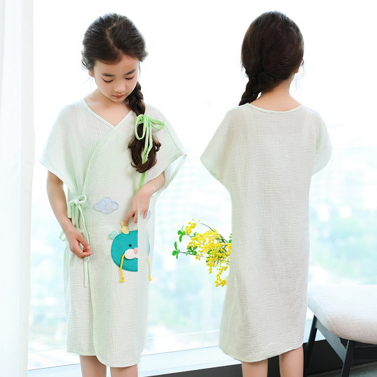 Sommer-Badetuch für Kinder aus reiner Baumwolle, Jungen und Mädchen, 2024, neuer Baumwoll-Badeumhang, Bademantel, tragbar, schnell trocknend