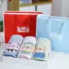 Gift towel gift box set 2-pack hair wipe quick-drying towel Pure cotton water absorption two-pack set box gift