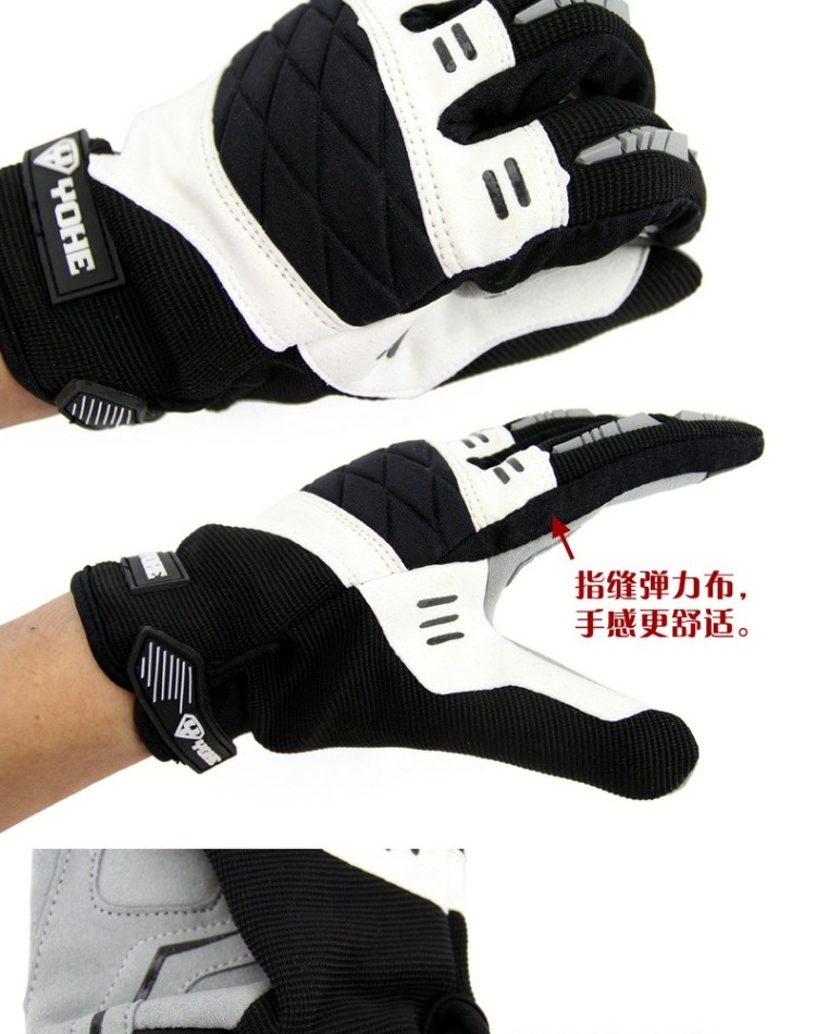 Eternal YOHE off-road xe máy thiết bị lái găng tay off-road có thể chơi màn hình cảm ứng di động 04 bao tay đi phượt