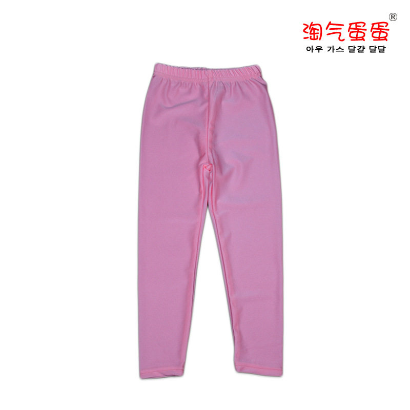 New children's clothing spring children's clothing children's underwear girls light board pearly comfortable gloss pants Korean version