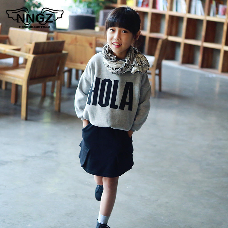 New Children's Clothing Spring Clothing New Large Pocket Children's Casual Short Skirts Children's Stretch Skirts Trend Skirts