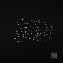 Mother-of-pearl flower square natural mother-of-pearl lacquer inlay lacquer art lacquer painting materials