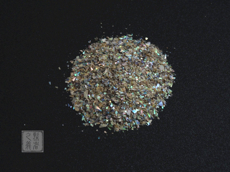 Japan's New Zealand Bepowder (small three) about 60 mesh of finely ground broken lacquer art material (can't be used for nail-meds)