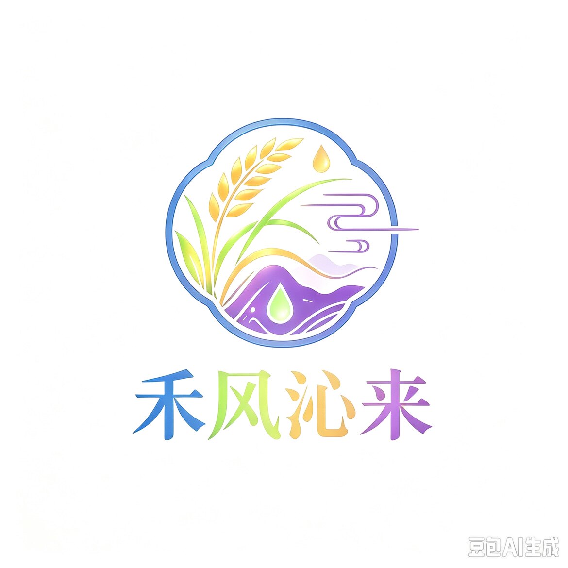 禾风沁来的LOGO