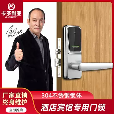 Cedolia Hotel Door Lock Hotel Access Control Card Reader Apartment Magnetic Card Lock Swipe Smart Homestay Induction Electronic Lock