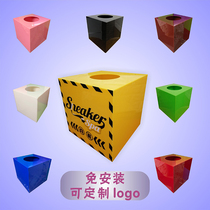 Acrylic Draw Award Box Custom Logo pattern Lucky fun set to be creative cute touch Award Draw size Number