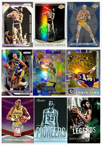 [IR] Звездная карта NBA Panini Ud Abdul Jabbar Jabbar отражает Putca