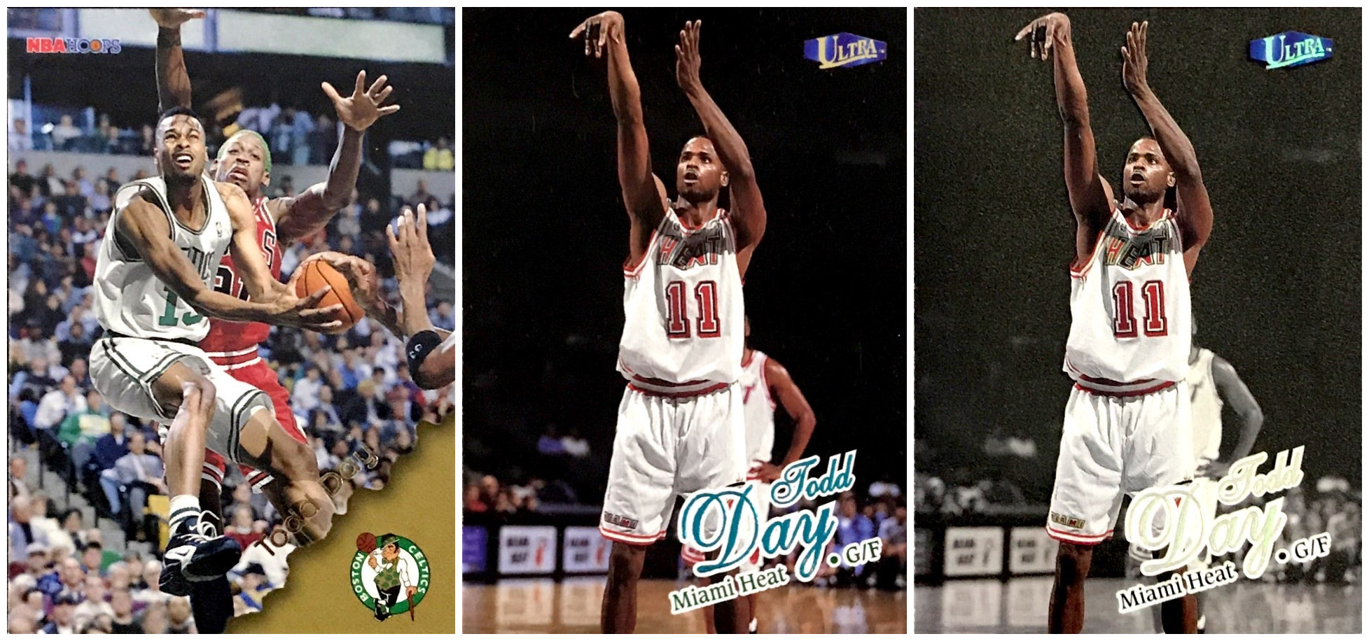 (iR) NBA star card Fleer Skybox Deed Todd Day Tkapuka