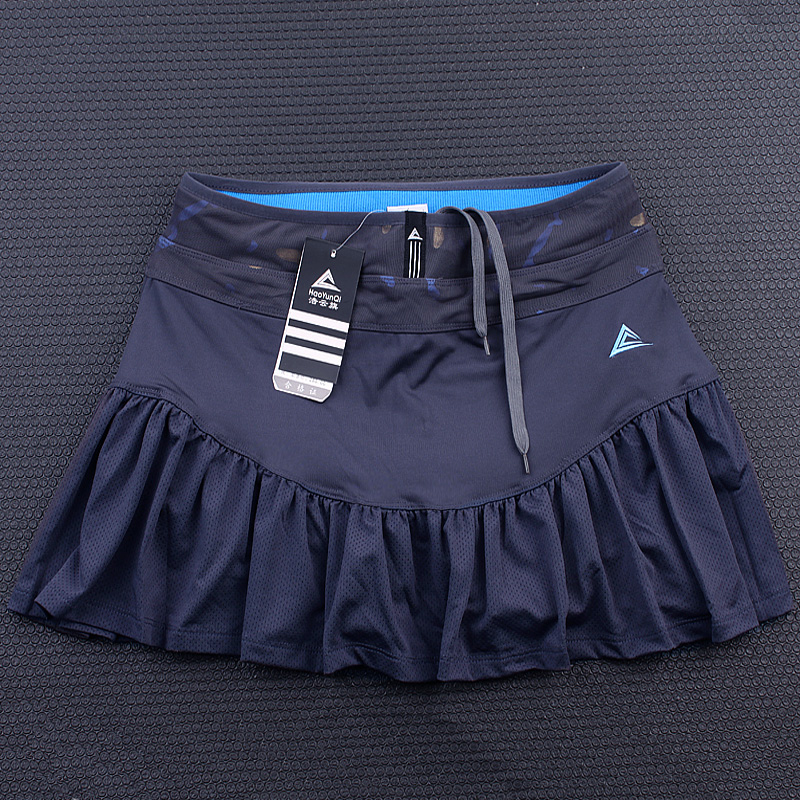 Women's tennis Sport skirt Breathable Short Skirt Speed Dry Sports Dresses Tail Skirts Perspiration Running Half Body Dress Badminton Dress