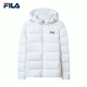 FILA Fila Down Jacket Men 2018 Winter Mới Thể thao giản dị Thoải mái ấm áp Áo trùm đầu xuống Áo khoác nam