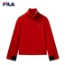 FILA chính thức đan áo len của phụ nữ 2020 mùa đông mới thời trang giản dị thể thao áo len chui đầu - Áo len thể thao / dòng may