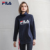 Áo len nữ chính thức của FILA Fila 2019 Mùa xuân mới thể thao cao cổ - Thể thao lông cừu / jumper áo sweater nike Thể thao lông cừu / jumper