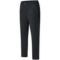 FILA official mens woven trousers 2024 summer new basic simple straight outdoor sports pants