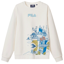 FILA KIDS FILA Childrens Clothing Boys Sweaters 2024 Autumn New Childrens Comfortable Loose Pullover Tops