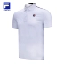 PHIM ATHLETICS Fila nam ngắn tay POLO 2019 mùa thu mới đan áo sơ mi ngắn tay - Áo polo thể thao Áo polo thể thao