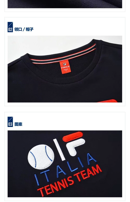 Áo len nữ chính thức của FILA Fila 2019 xuân mới - Thể thao lông cừu / jumper