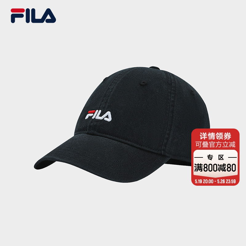 FILA Feile カップル野球帽 2025 夏新カジュアル帽子スポーツ帽子太陽の帽子カモノハシキャップ