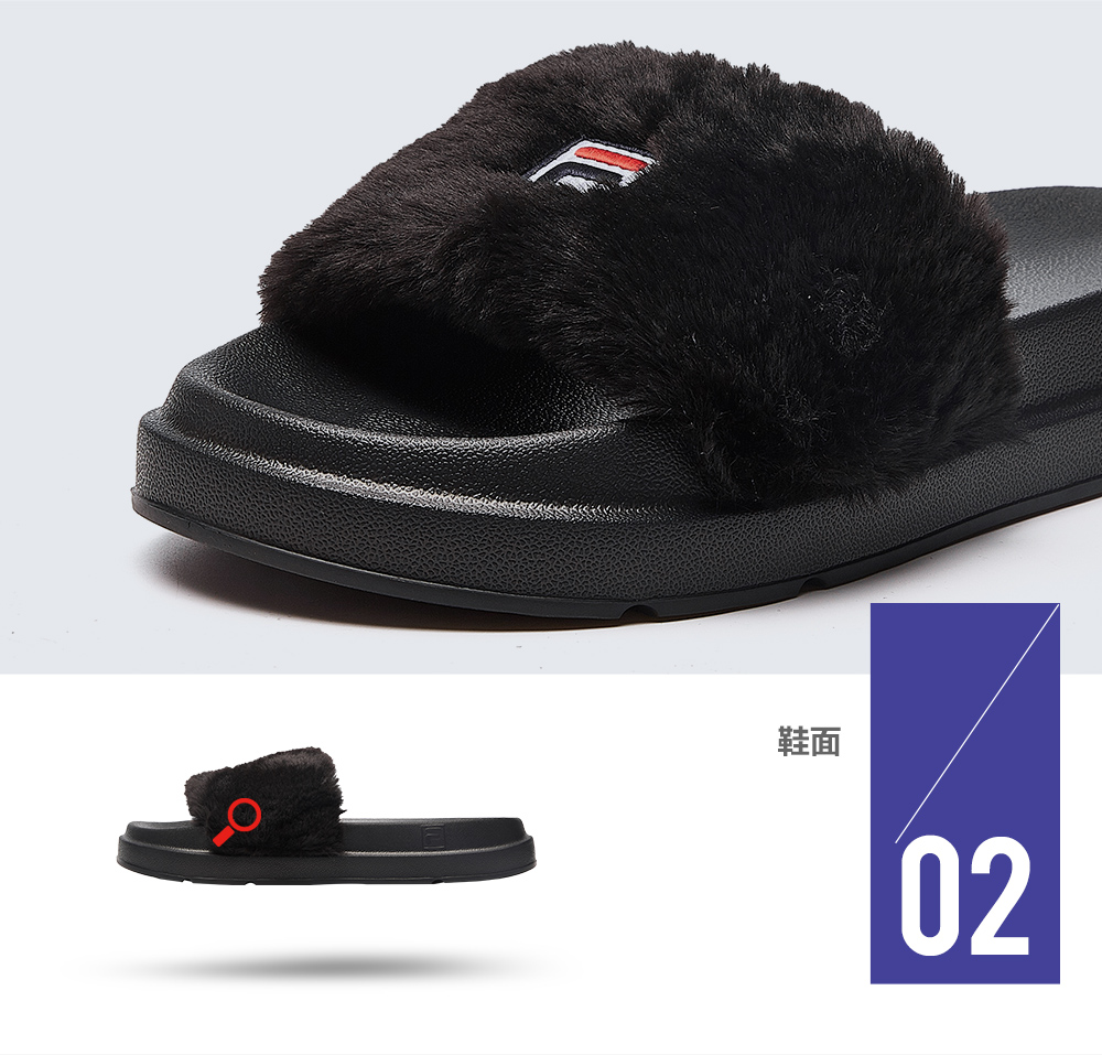 Dép nữ chính hãng của Fila Fila 2019 Mùa hè mới Dép sang trọng Giày đế bằng - Dép thể thao dép jordan