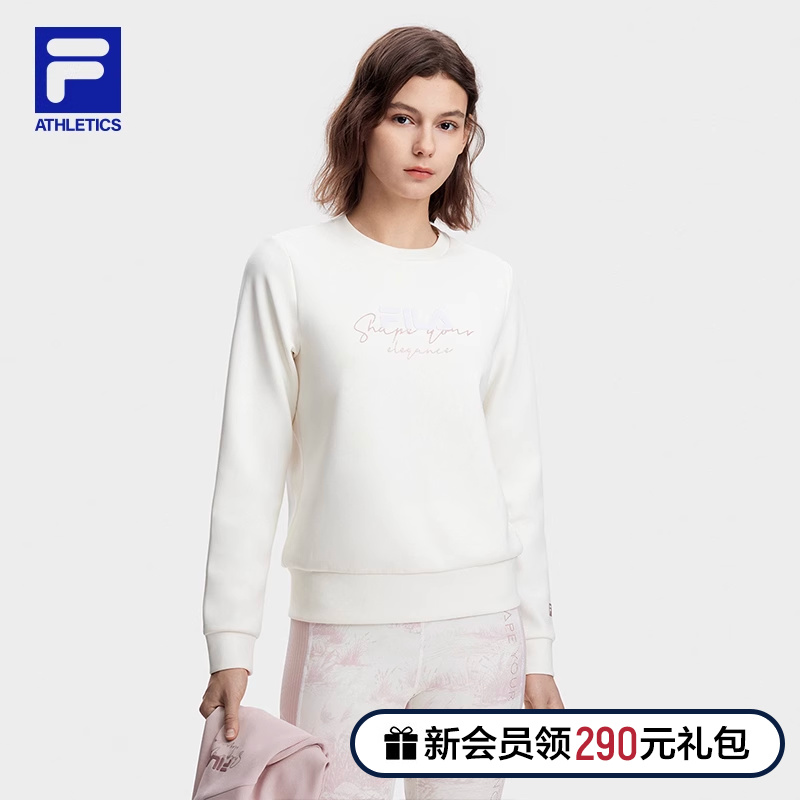 (Zhang Jun-the same section) FILA Filatte official women's clothing 2023 winter new sports fitness sleeve headwear-Taobao