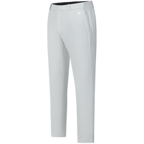 FILA official mens woven trousers 2024 new summer new golf sports basic sun protection straight pants