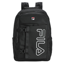 FILA official mens backpack 2024 autumn new fashion casual multi-pocket backpack computer bag