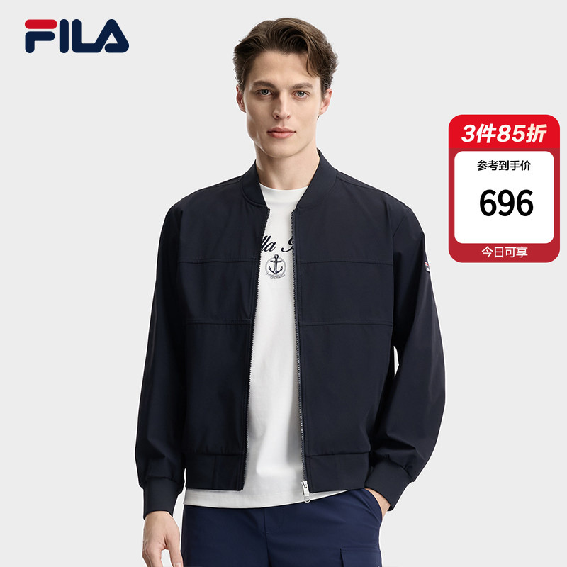 Fila Business Jacket 26 Summer New Men's Commuting Casual Executive Coach Loose Jacket Simple Top