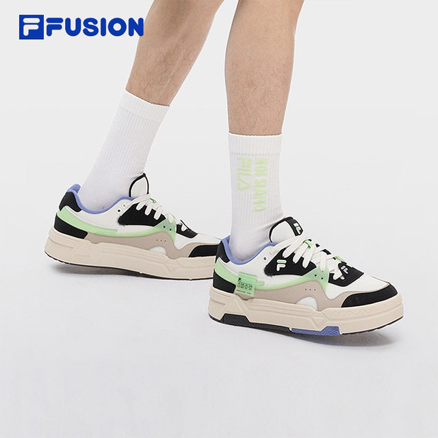 FILAFUSION Fila trendy brand BANK men's shoes skateboard shoes thick-soled sports shoes versatile fashion casual shoes