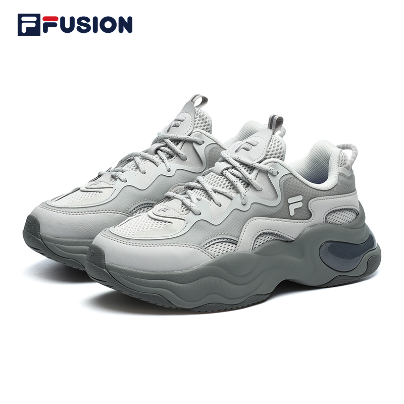 FILA FUSION斐乐潮牌老爹鞋女鞋2022夏季运动鞋网面休闲鞋泡泡鞋