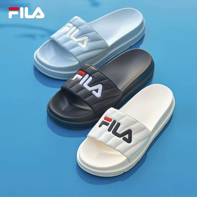 Официальная обувь FILA для женщин, спортивная обувь, летние толстоподошвенные сандалии, обувь для пляжа и рафтинга для женщин, черная-BK молочно-белая, глазурованный травяной синий